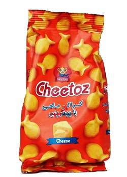 چی توزکراکرماهی پنیری35گ